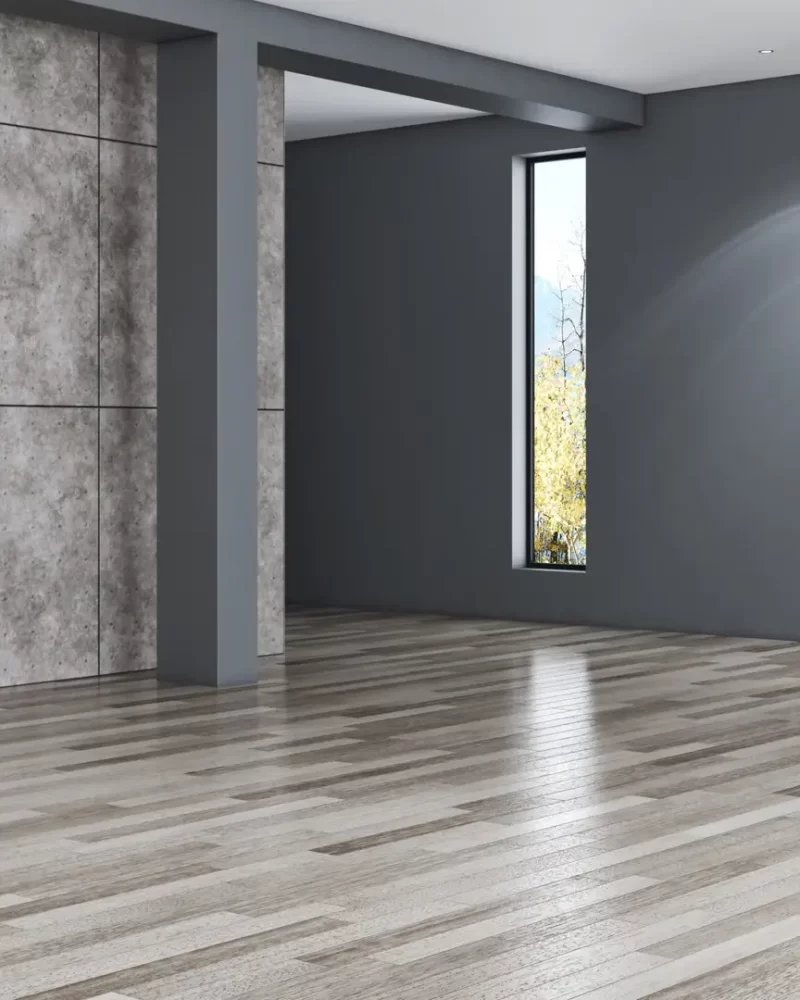 large luxury modern bright interiors empty room illustration 3D rendering computer generated image